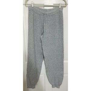 Aerie Soft Gray Knit Joggers - M LONG